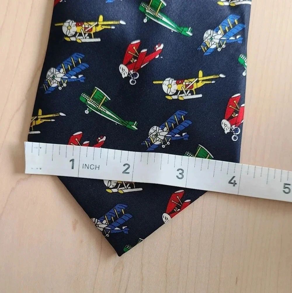 🛩️MUSEUM ARTIFACTS Planes  Tie - Picture 7 of 7